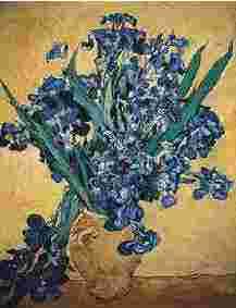 Vincent Van Gogh Still Life with Irises Sweden oil painting art